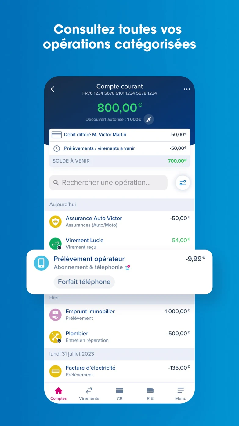 Application BoursoBank