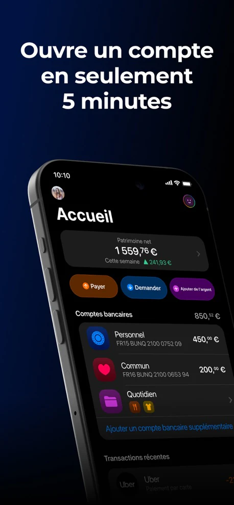 Application Bunq