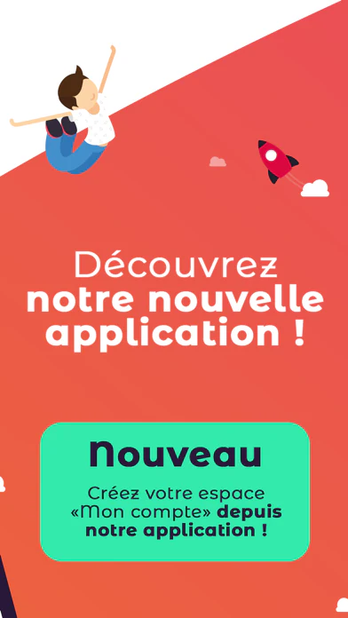 Écran officiel de l’application MyPCS 2