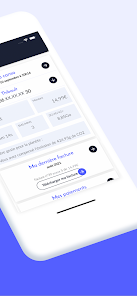 Capture officielle de gestion du compte mobile prixtel publiée sur Google Play