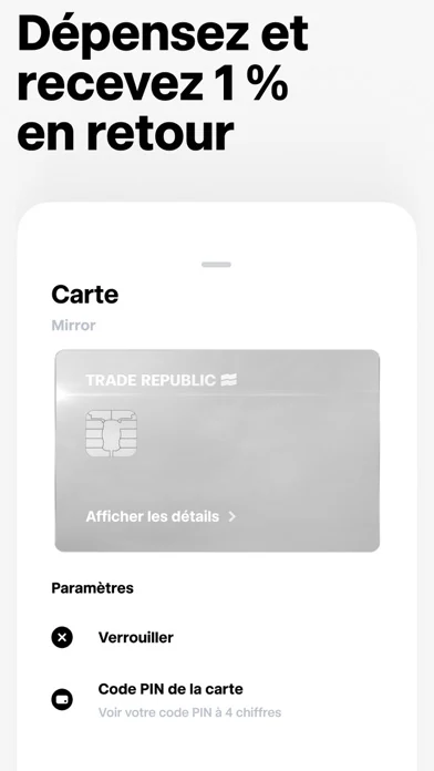 Capture officielle 3 de l’application Trade Republic