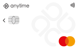 Carte officielle Anytime Mastercard Classic