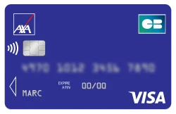 Carte Visa Classic AXA Banque