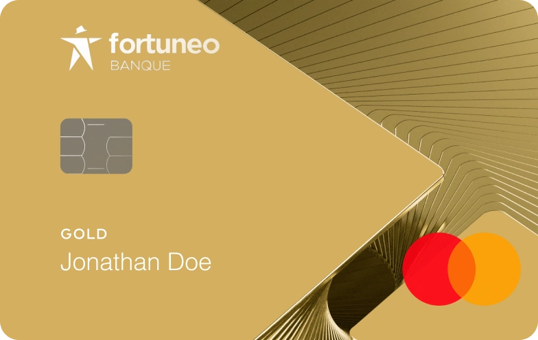 Carte Gold CB Mastercard Fortuneo