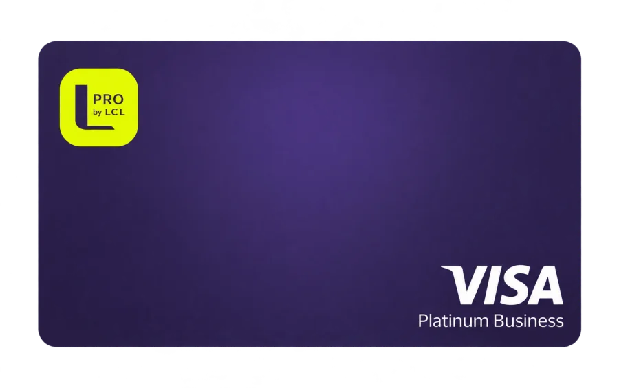 Carte officielle L by LCL Pro Visa Platinum Business