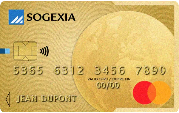 Carte Mastercard Classic Sogexia