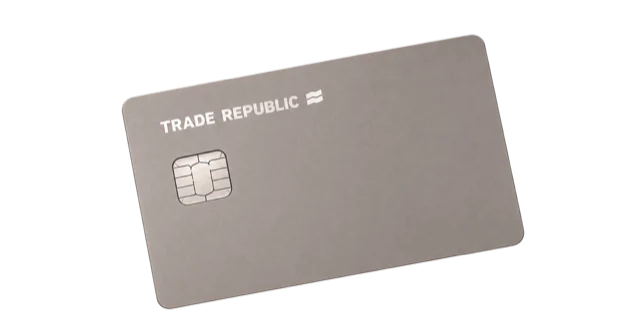 Carte Visa Classic Trade Republic, version physique à 5 €