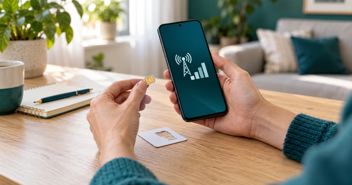 Changement de forfait mobile : téléphone et carte SIM pour conserver son numéro.